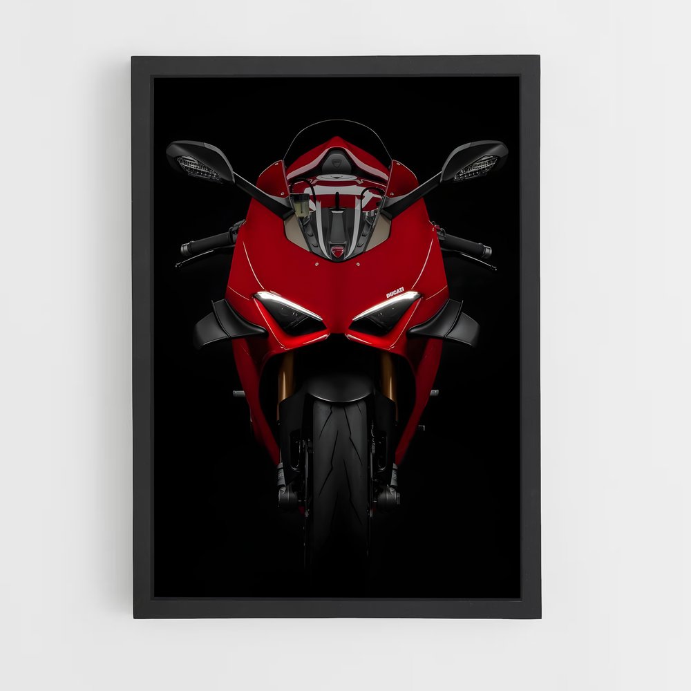 Poster Panigale v magnifique – affiche Ducati (vue 2)